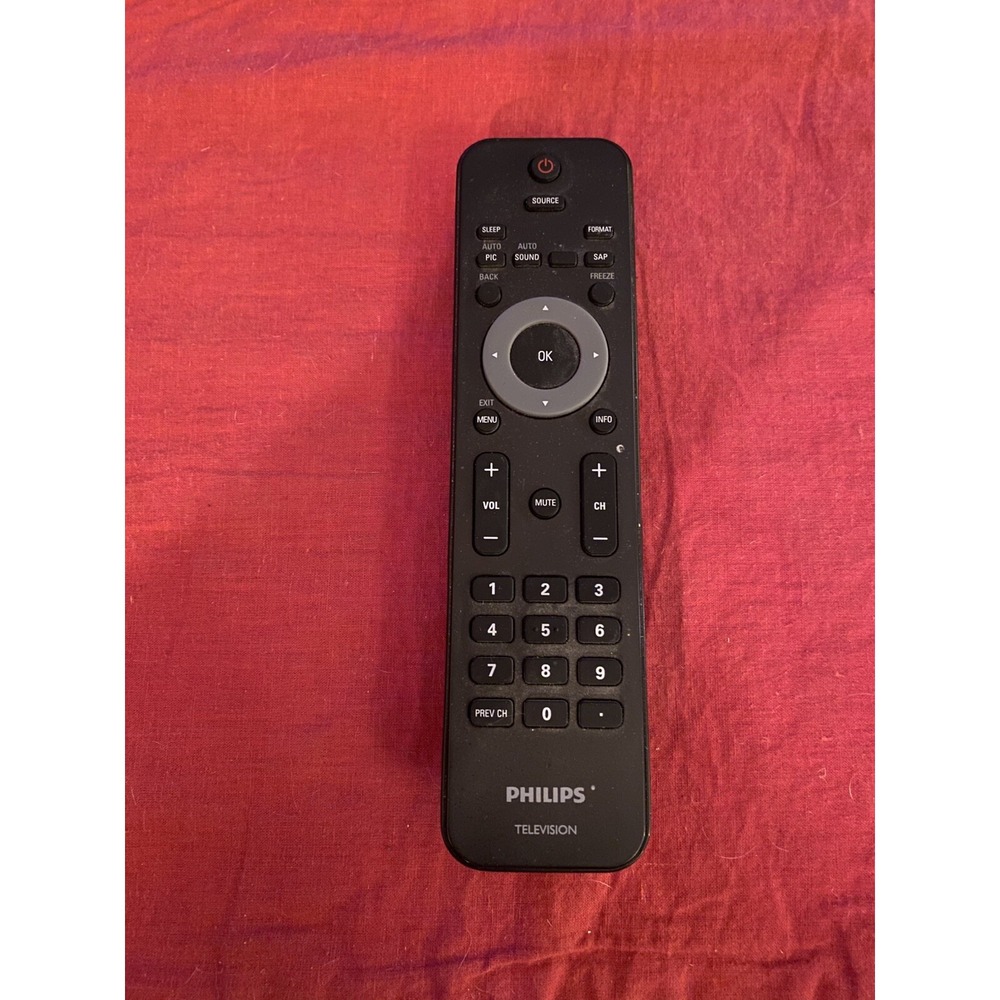 Genuine OEM Philips‎ Television Remote Control IECR03 Black